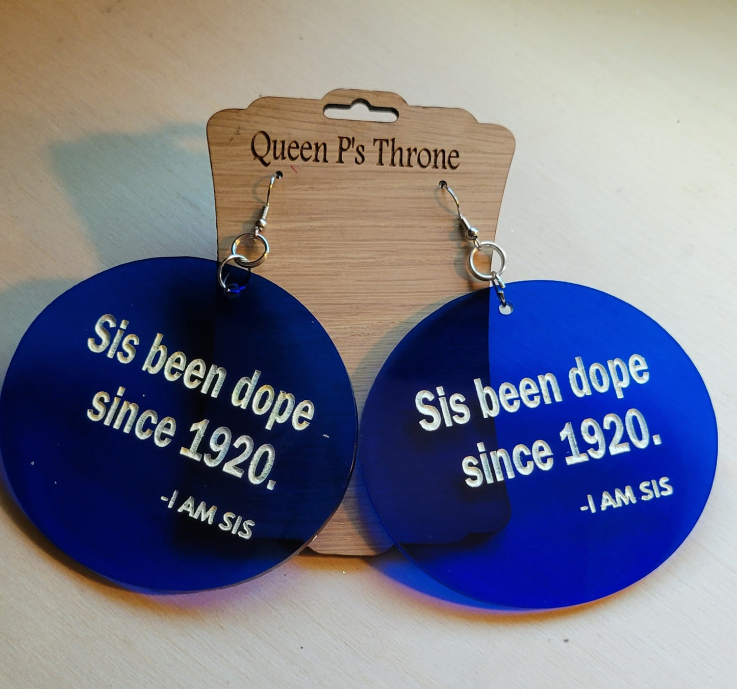 Sis Been Dope Since 1908-1913-1920-1922-sorority earrings.