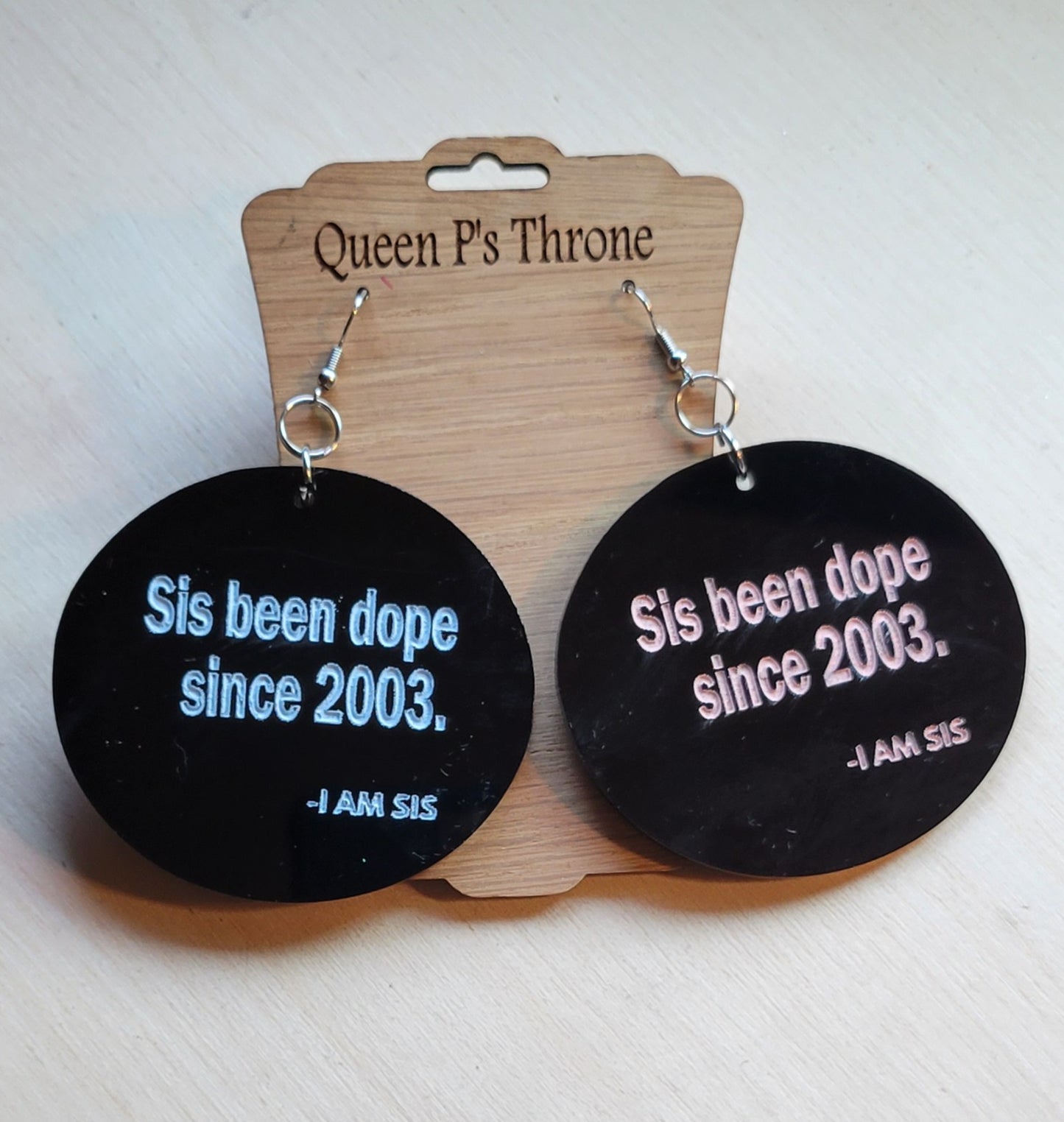 Sis Been Dope Since 1908-1913-1920-1922-sorority earrings.
