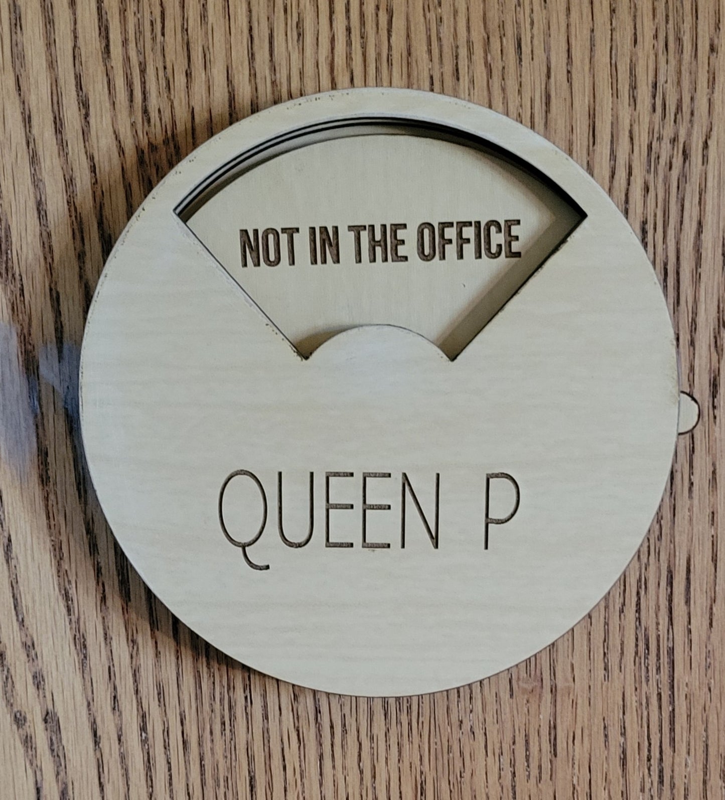 Personalized Work Privacy Sign