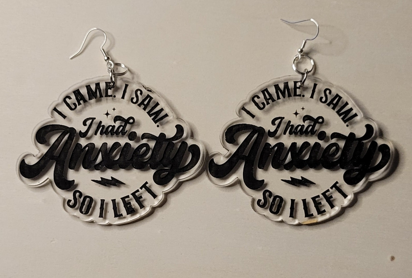 I came, I saw... Earrings