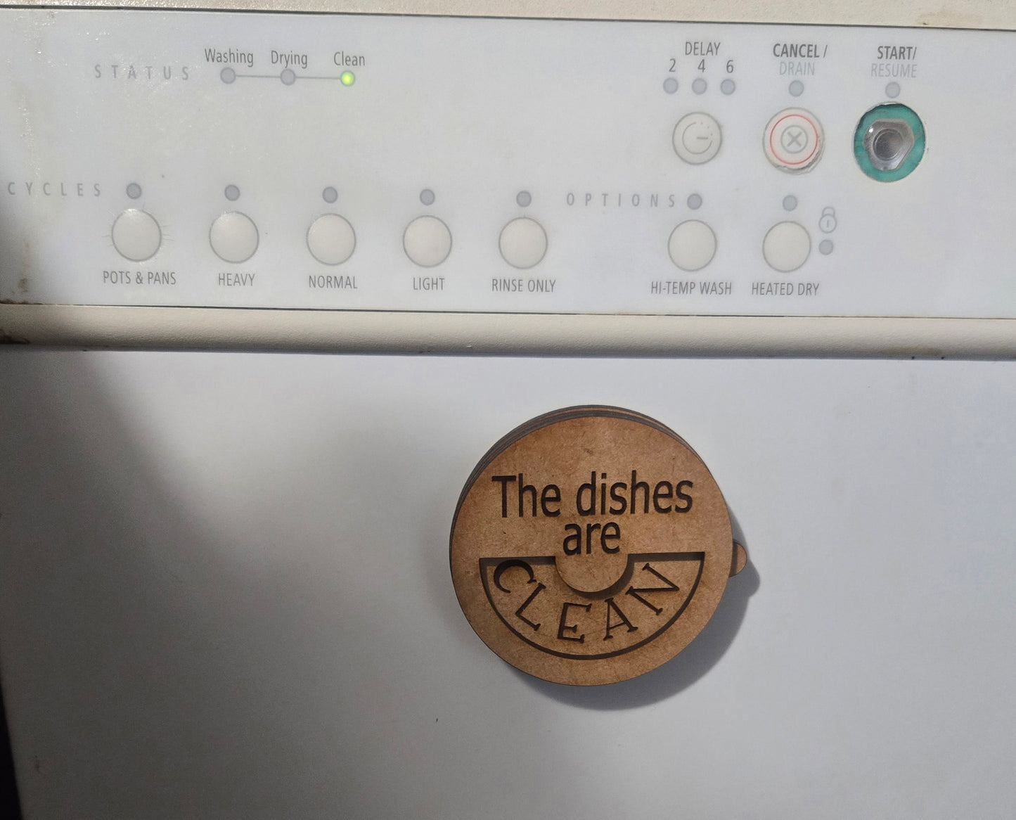 Clean Dirty Dishwasher Magnet