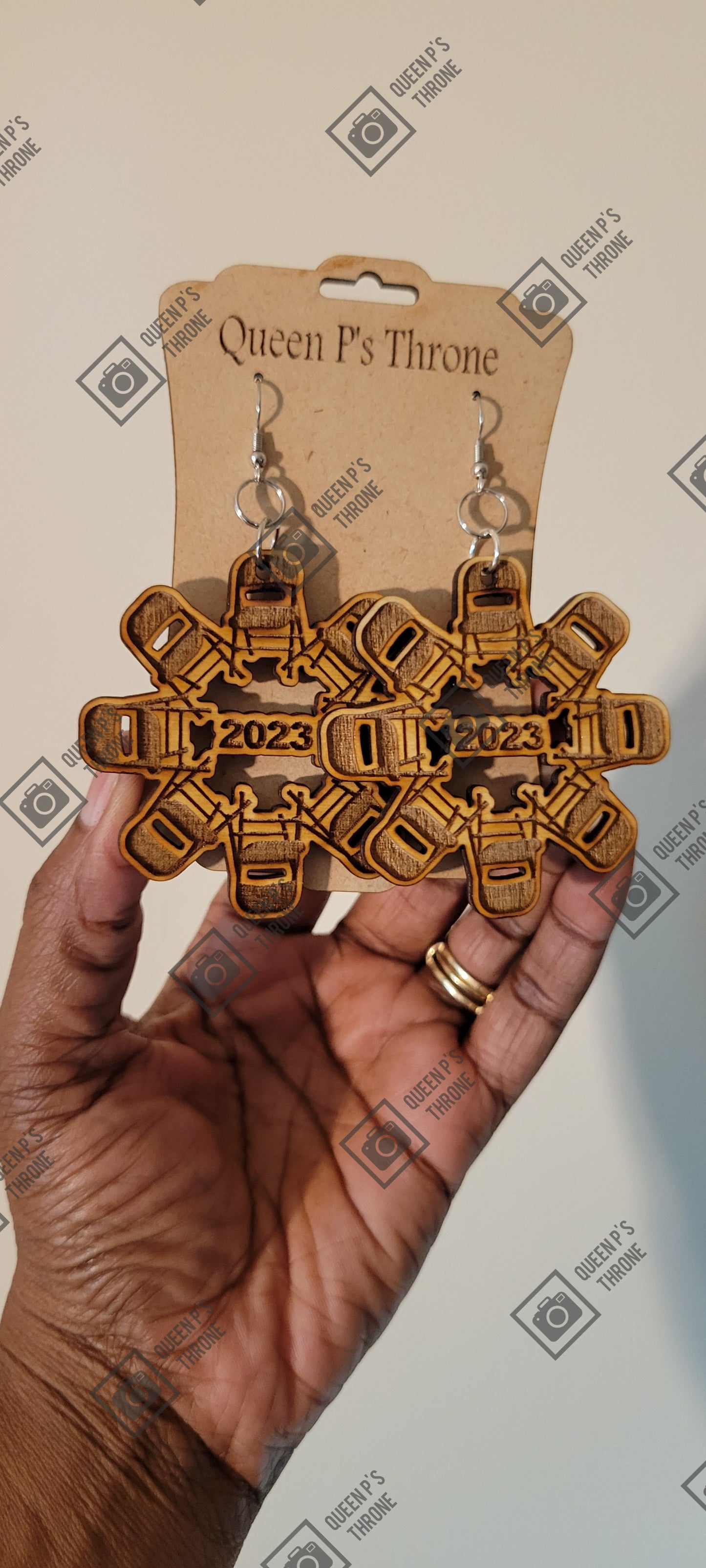 Chair Christmas Ornament/ Earrings 2023 - Riverboat