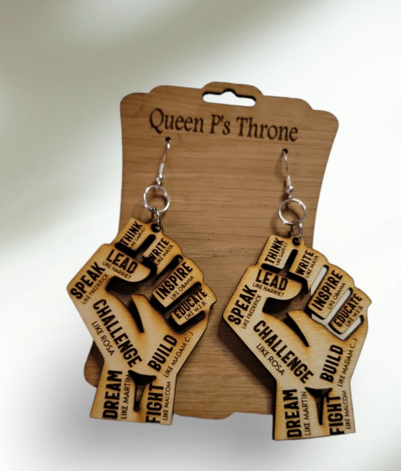 Inspiring Black Leaders Earrings