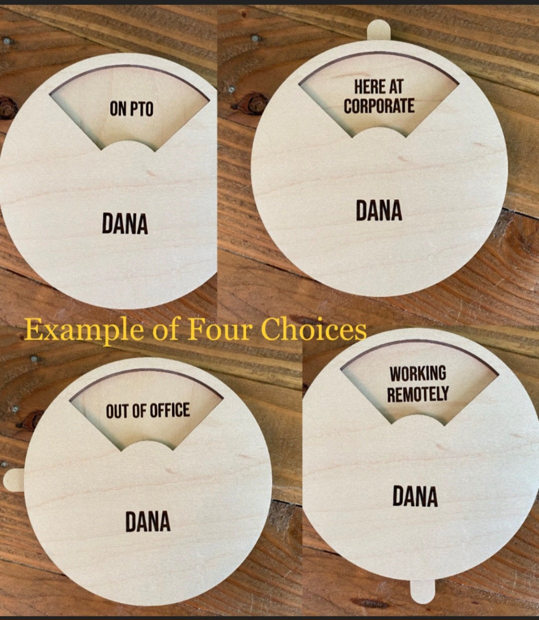 Personalized Work Privacy Sign