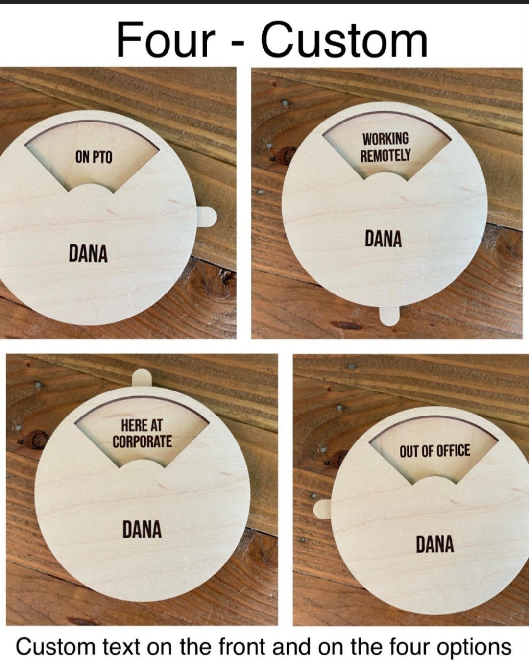 Personalized Work Privacy Sign