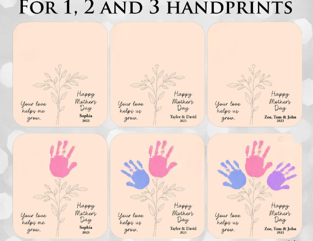 Mother's Day Flower Handprint
