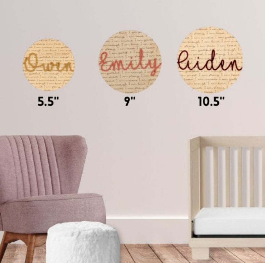 Kids Affirmation Sign with Name