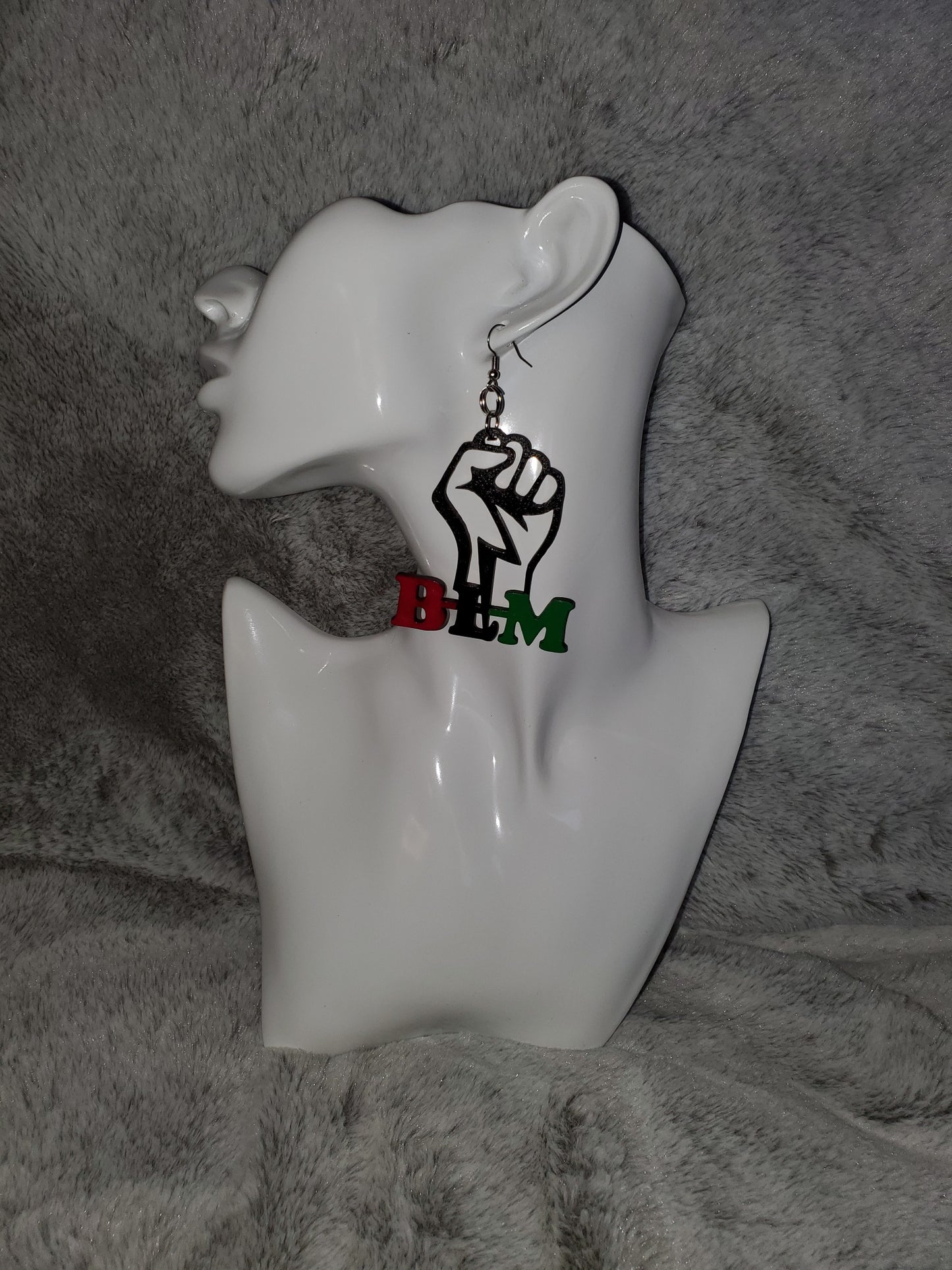 BLM Fist Earrings