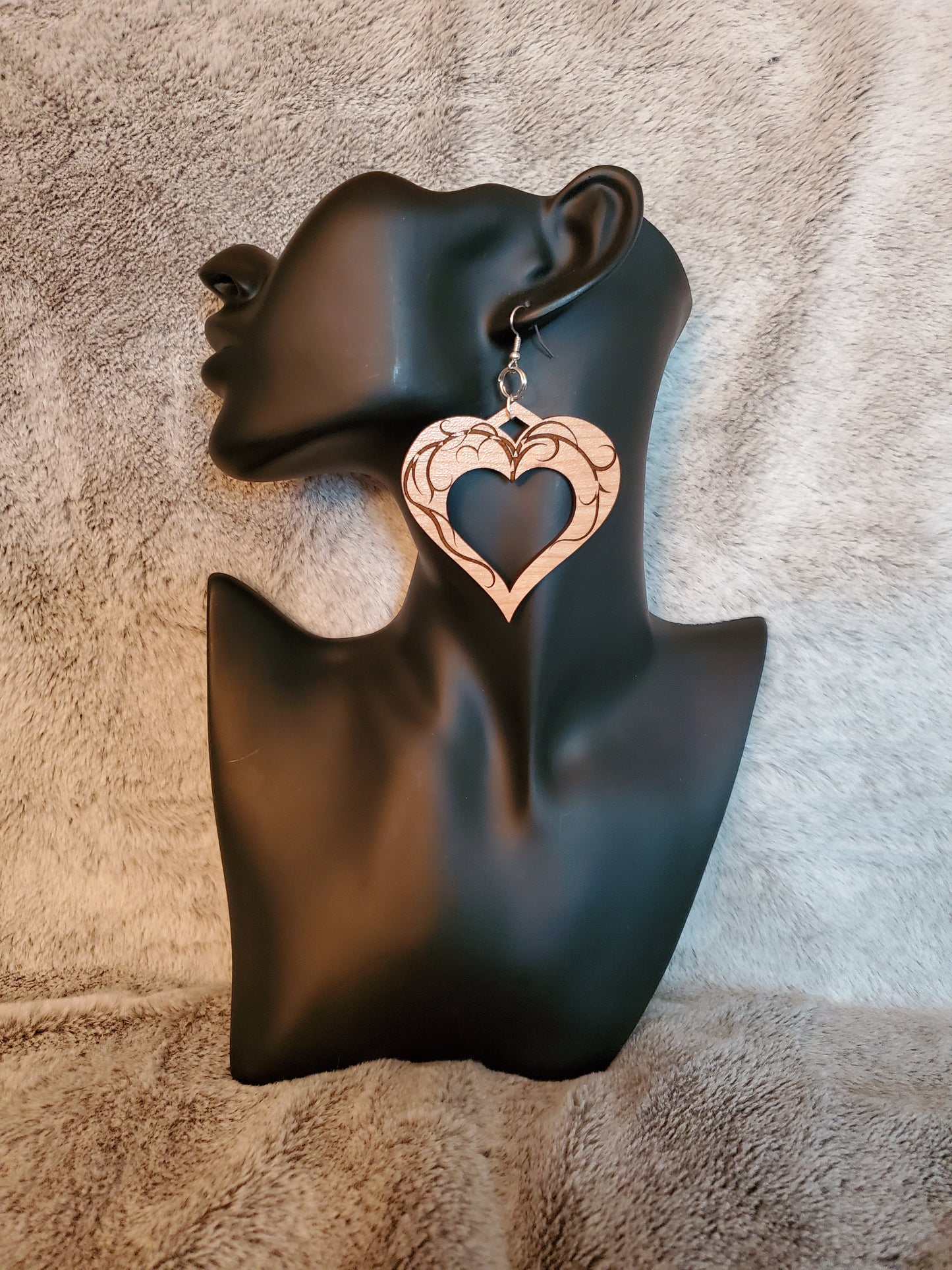Heart Flourish Earrings