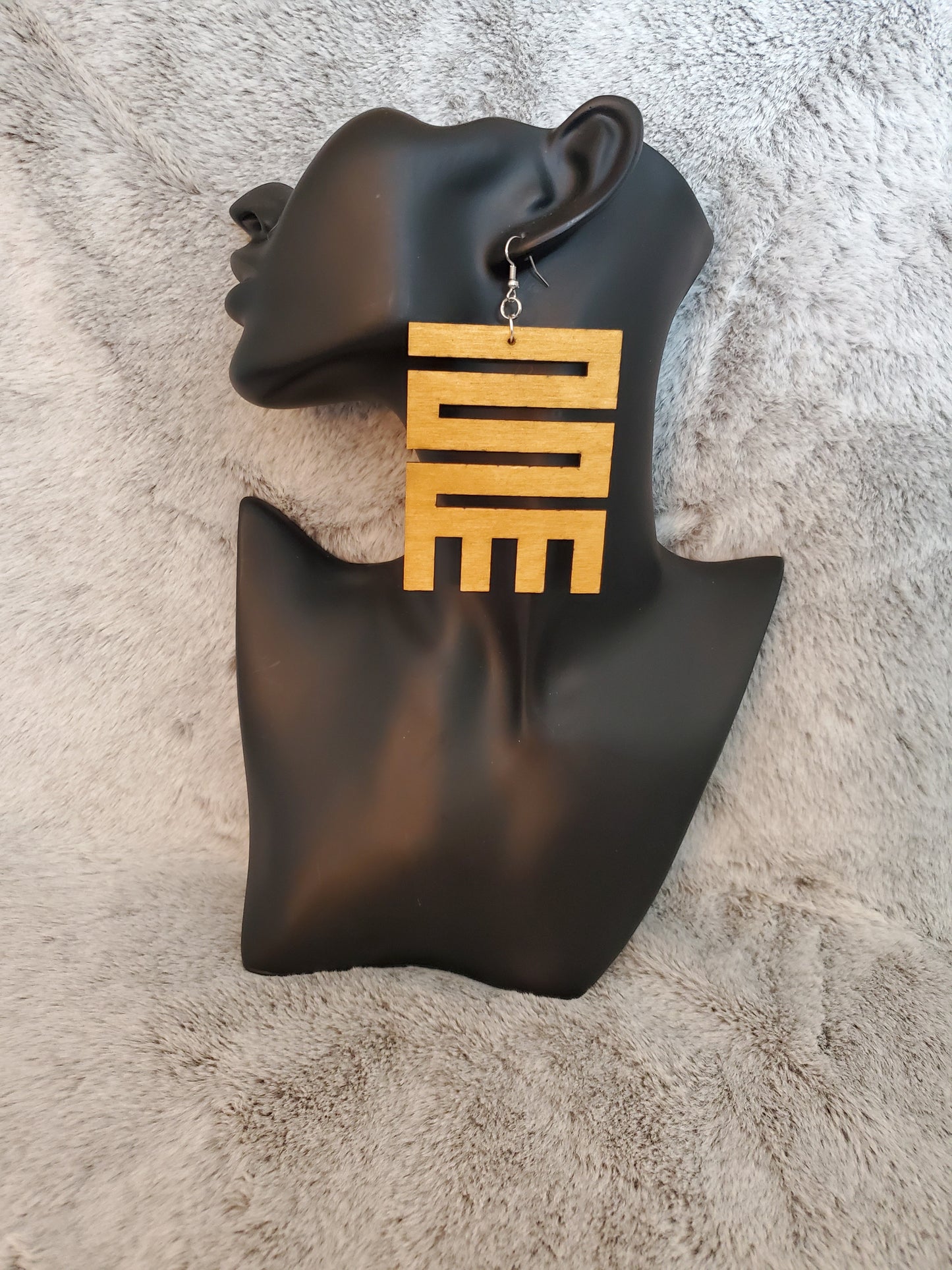 Nkyinkyim-Adinkra Symbol Earrings