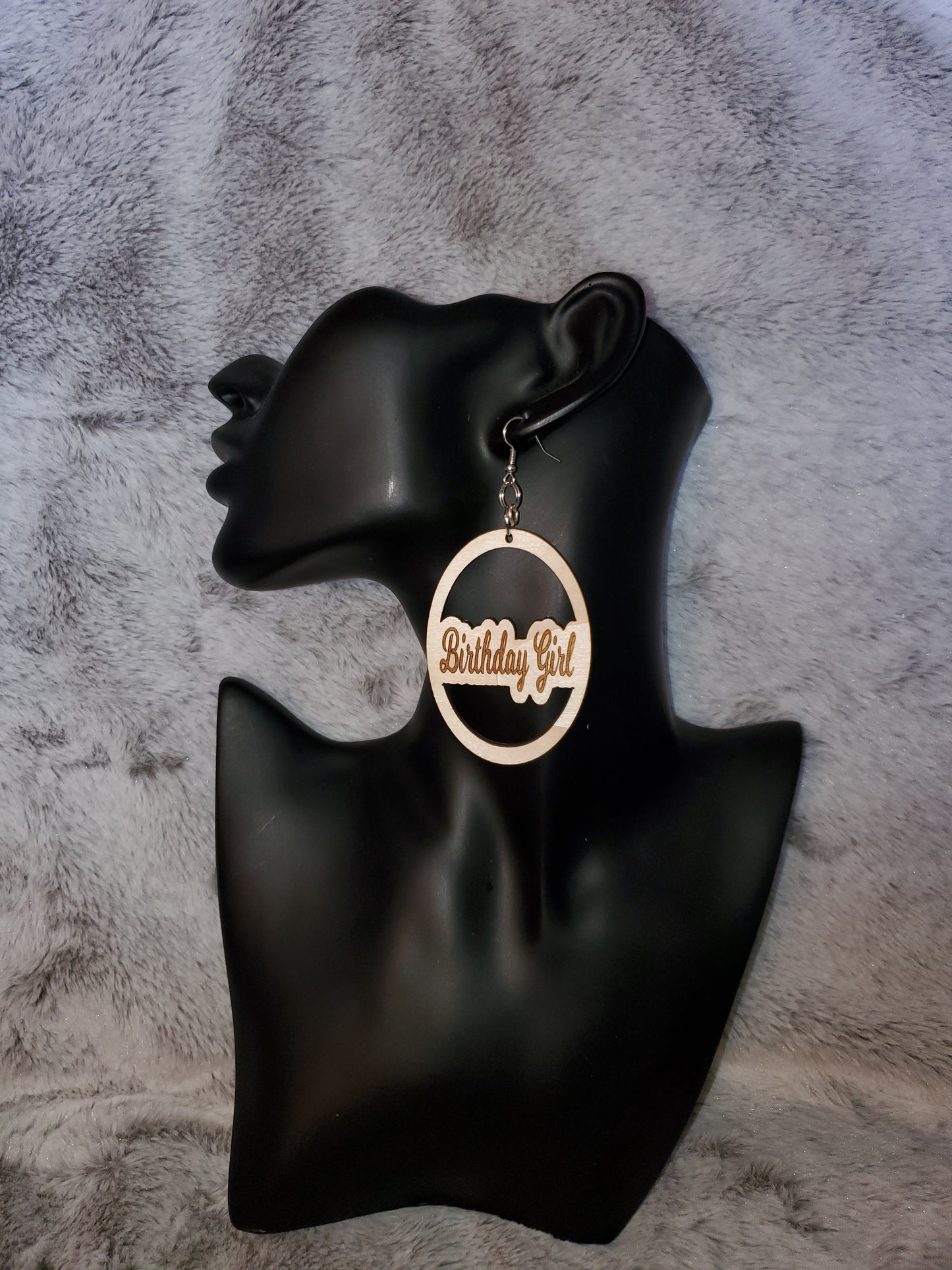 Birthday Queen & Girl Earrings
