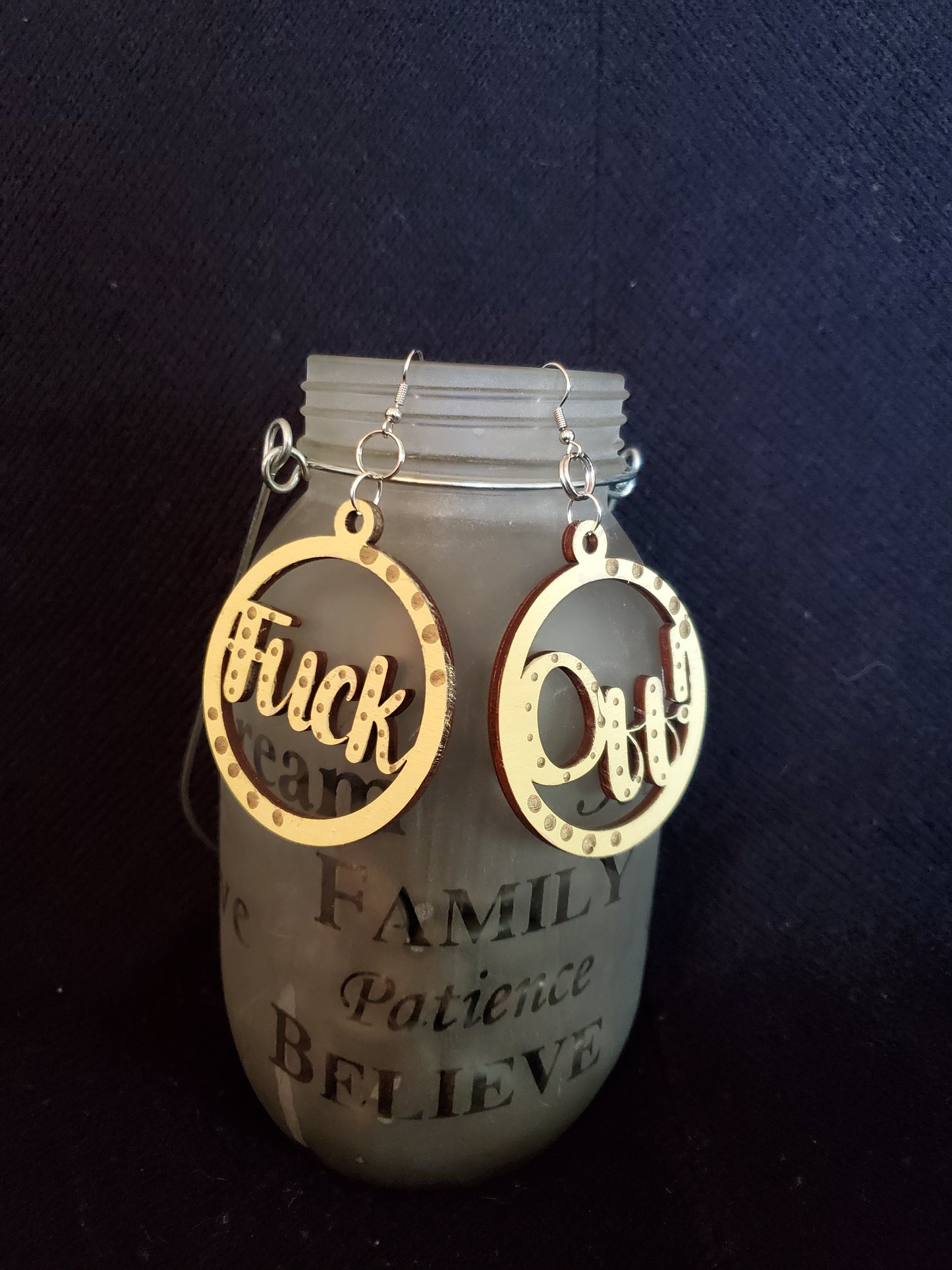 Fuck Off! Earrings