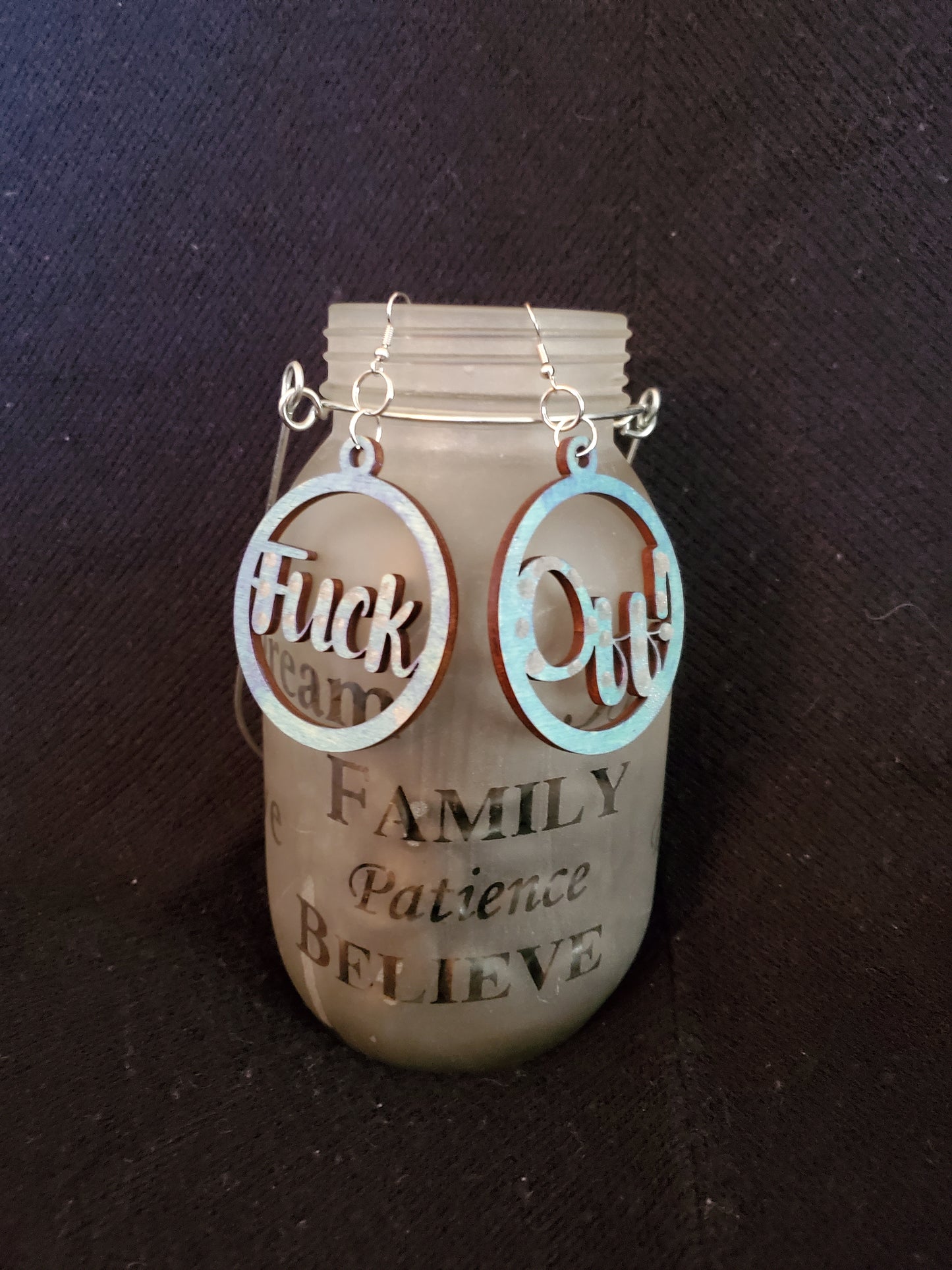 Fuck Off! Earrings