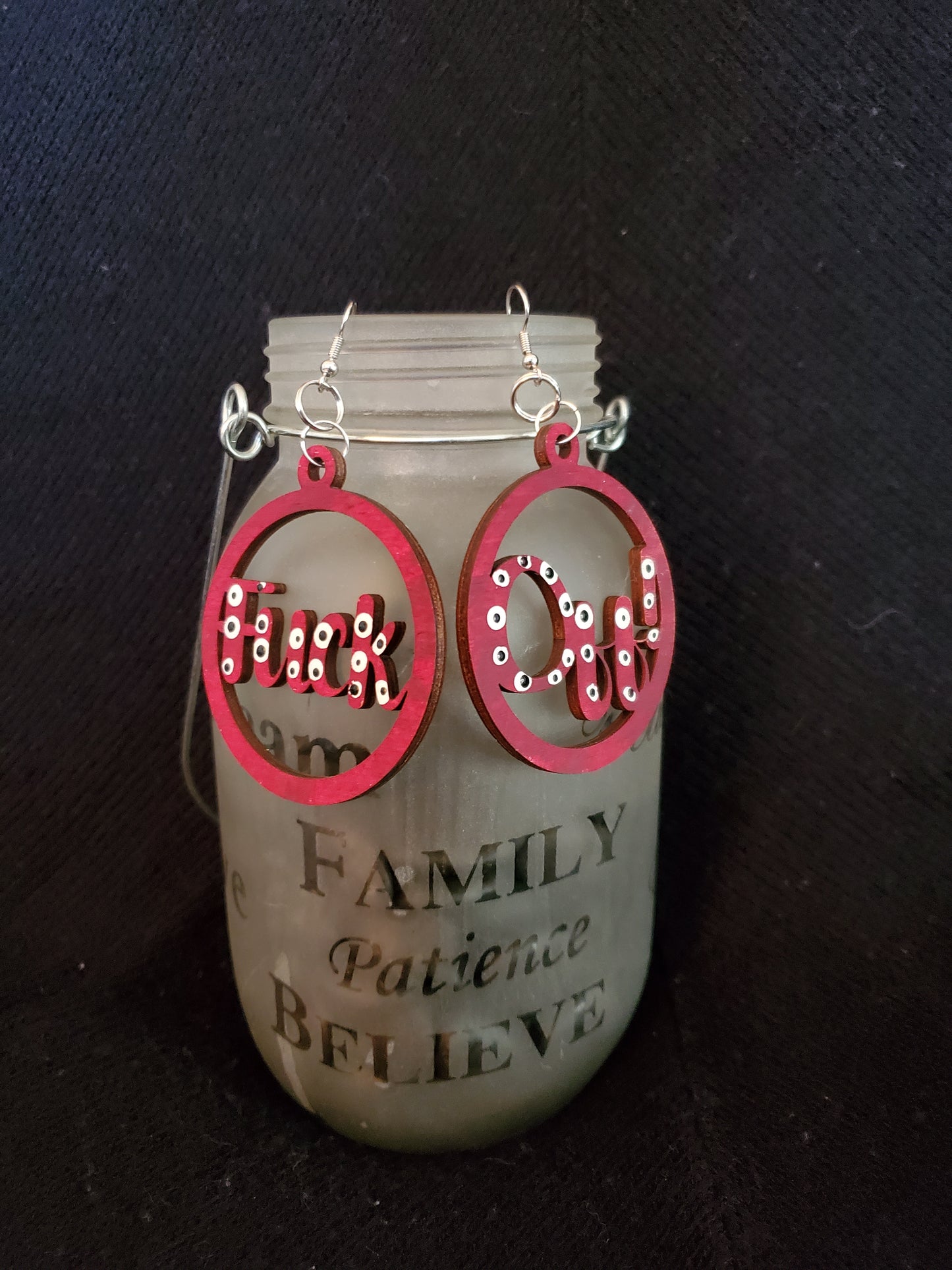 Fuck Off! Earrings