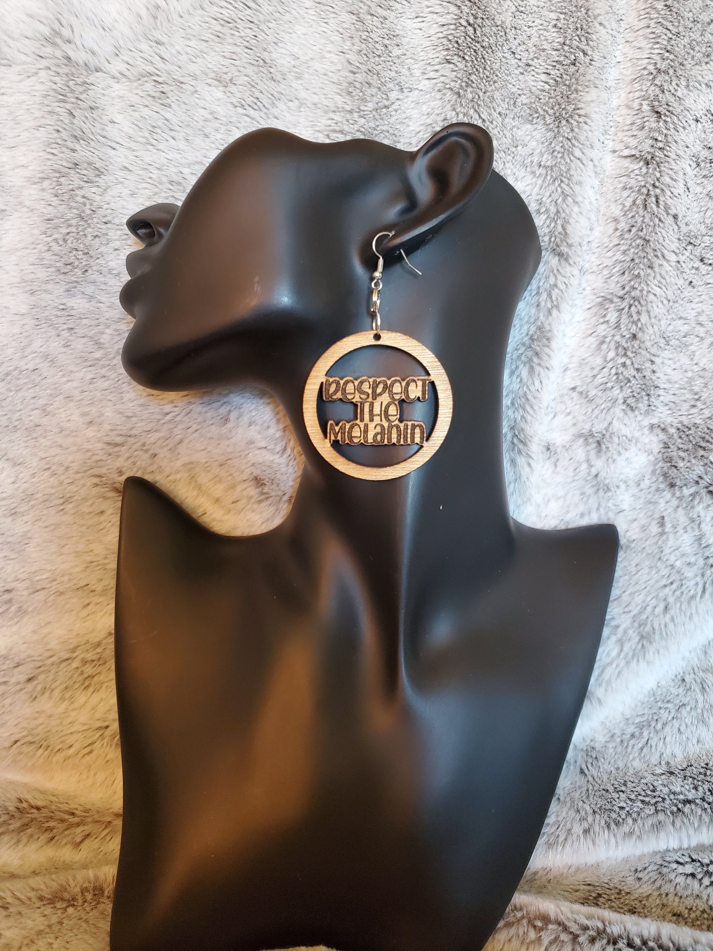 Respect The Melanin Earrings