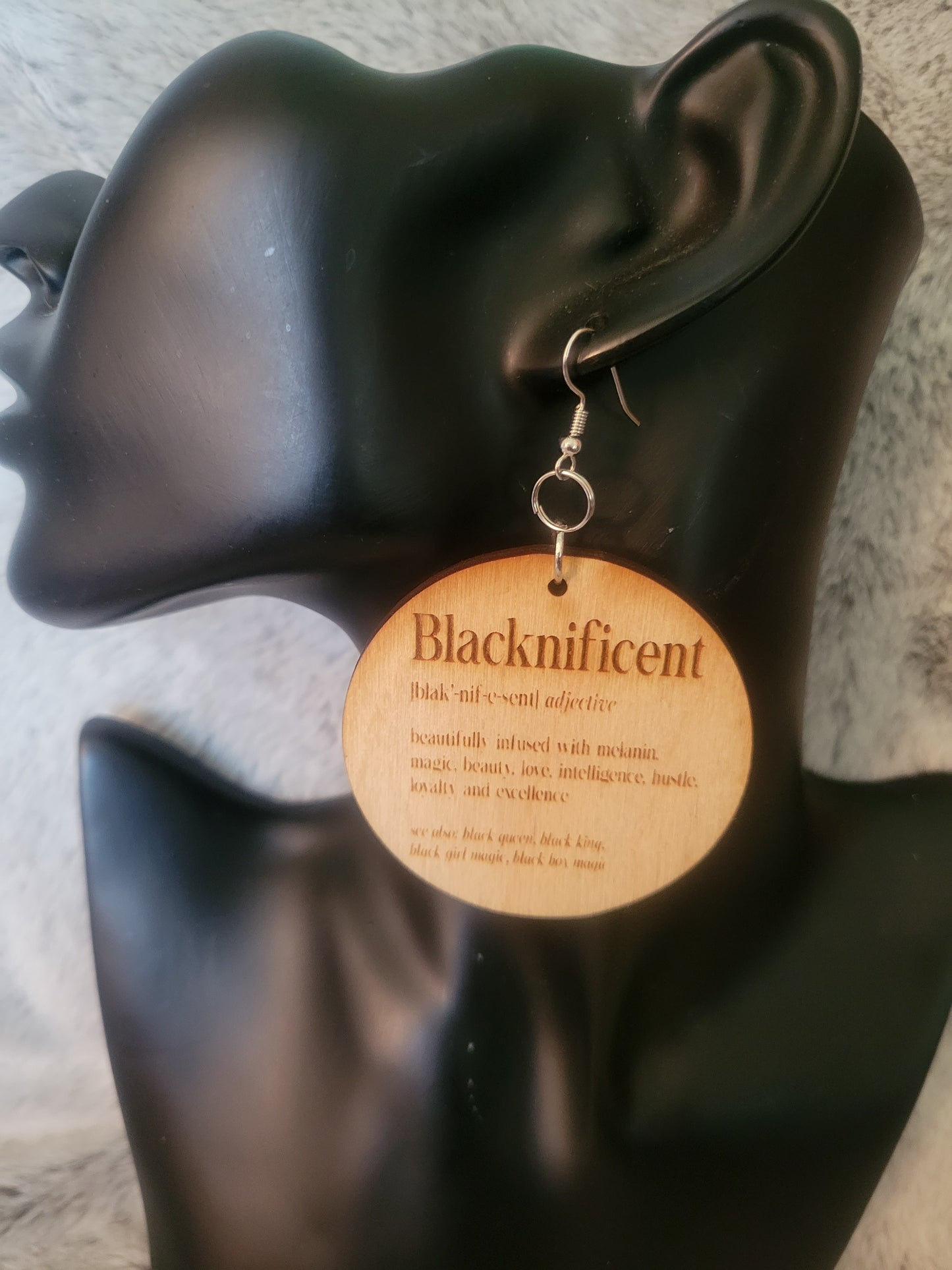Blacknificent Earrings- 2 options