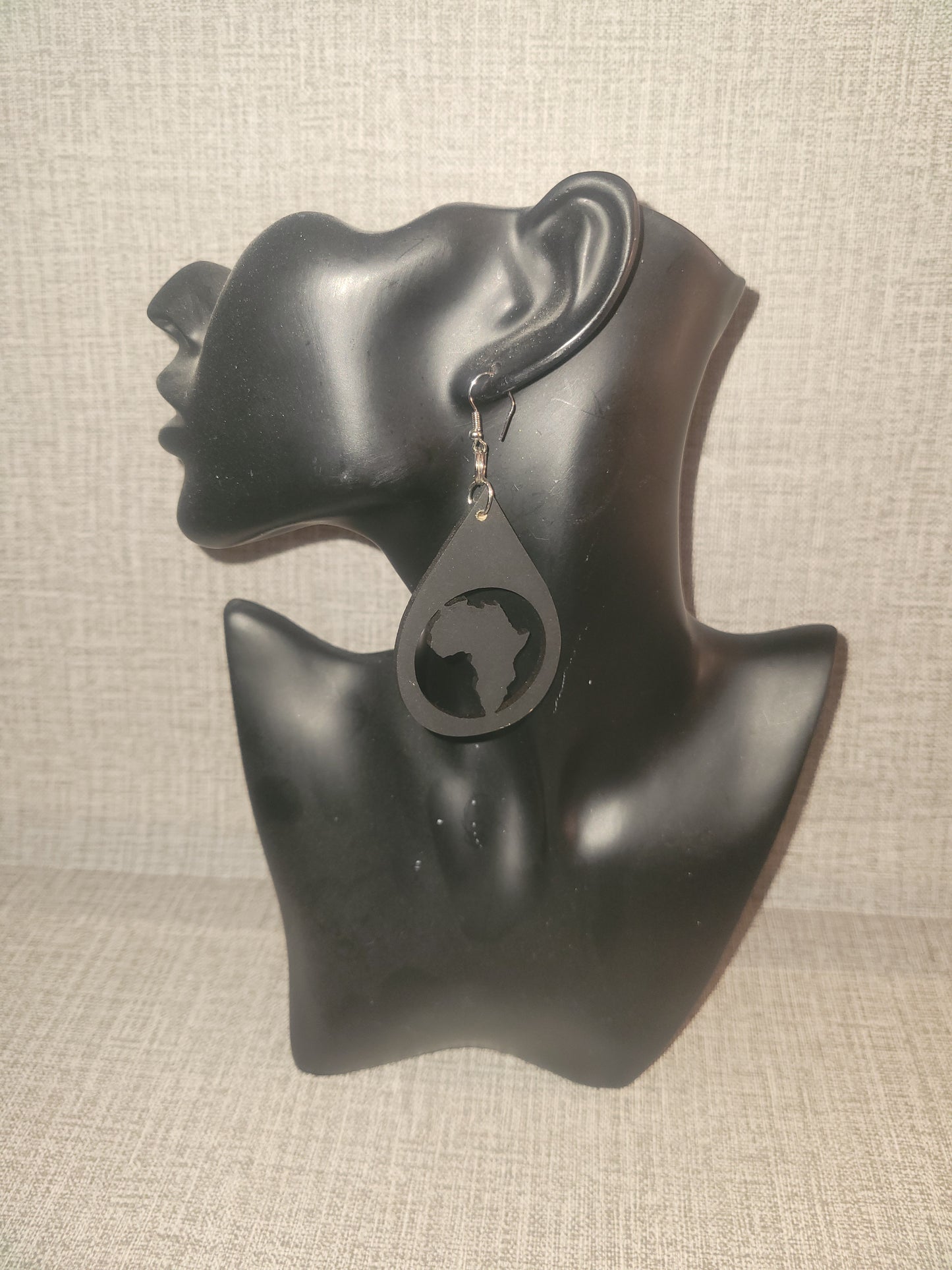 African Teardrop Earrings