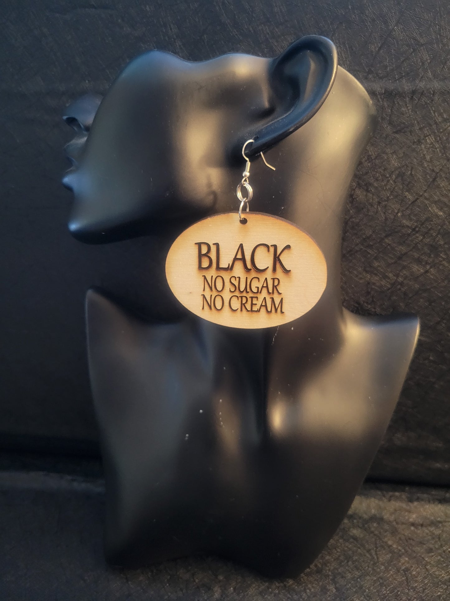Black No Sugar No Cream (Circle)