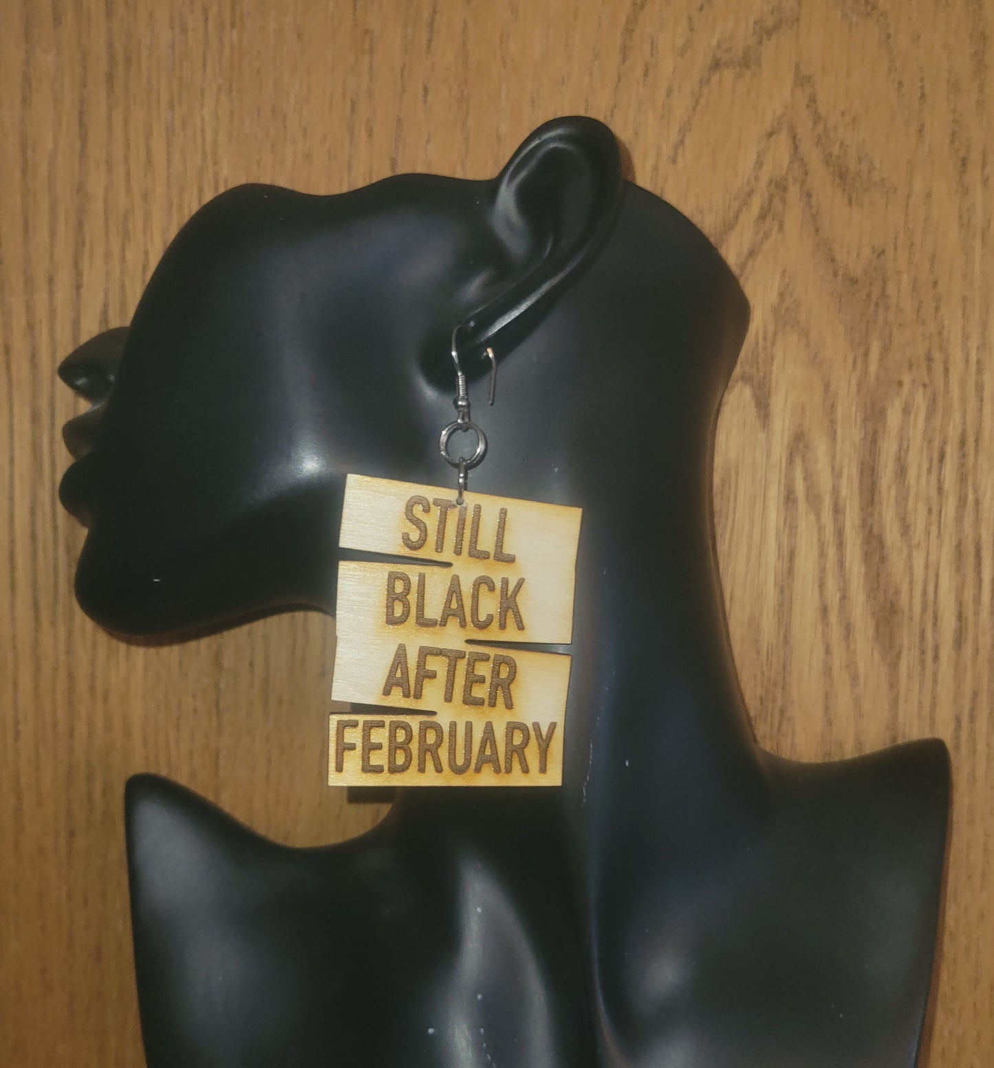 Still Black After February Earrings
