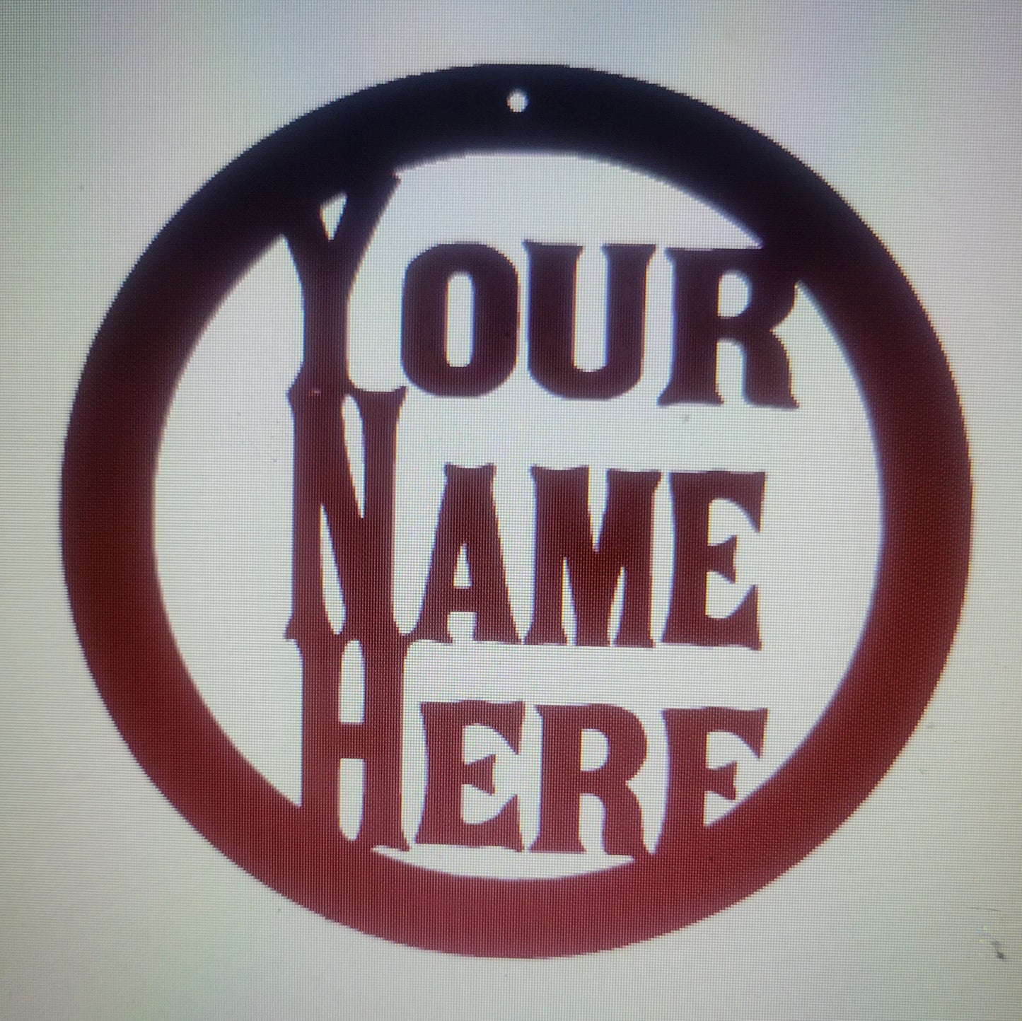 Your name, quote, hoop earrings