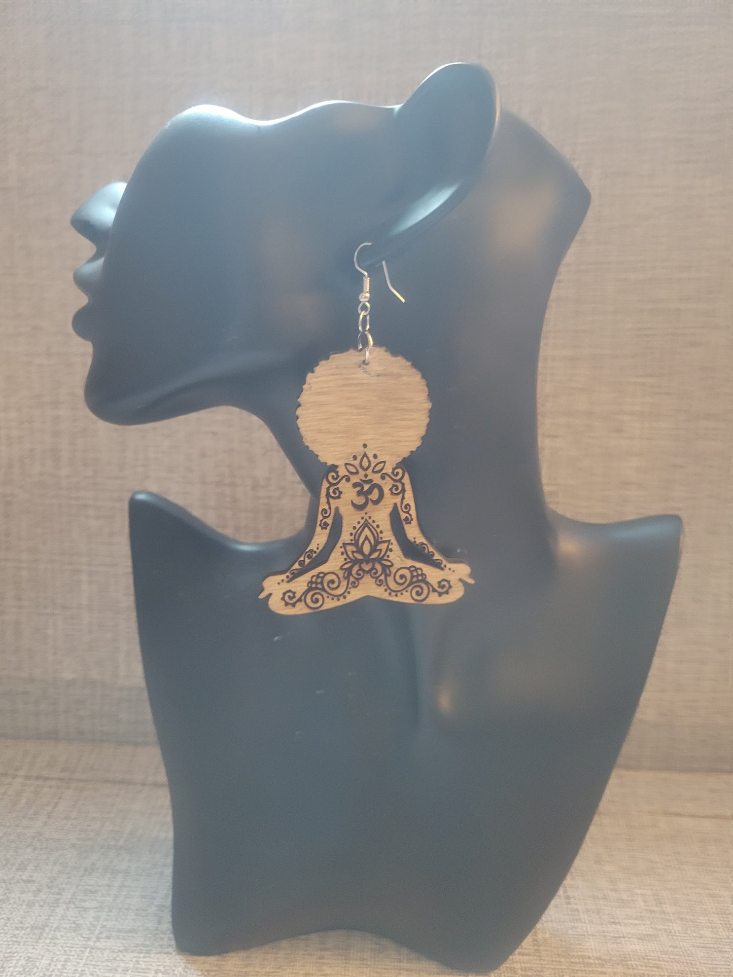 Lotus Yoga Diva earrings