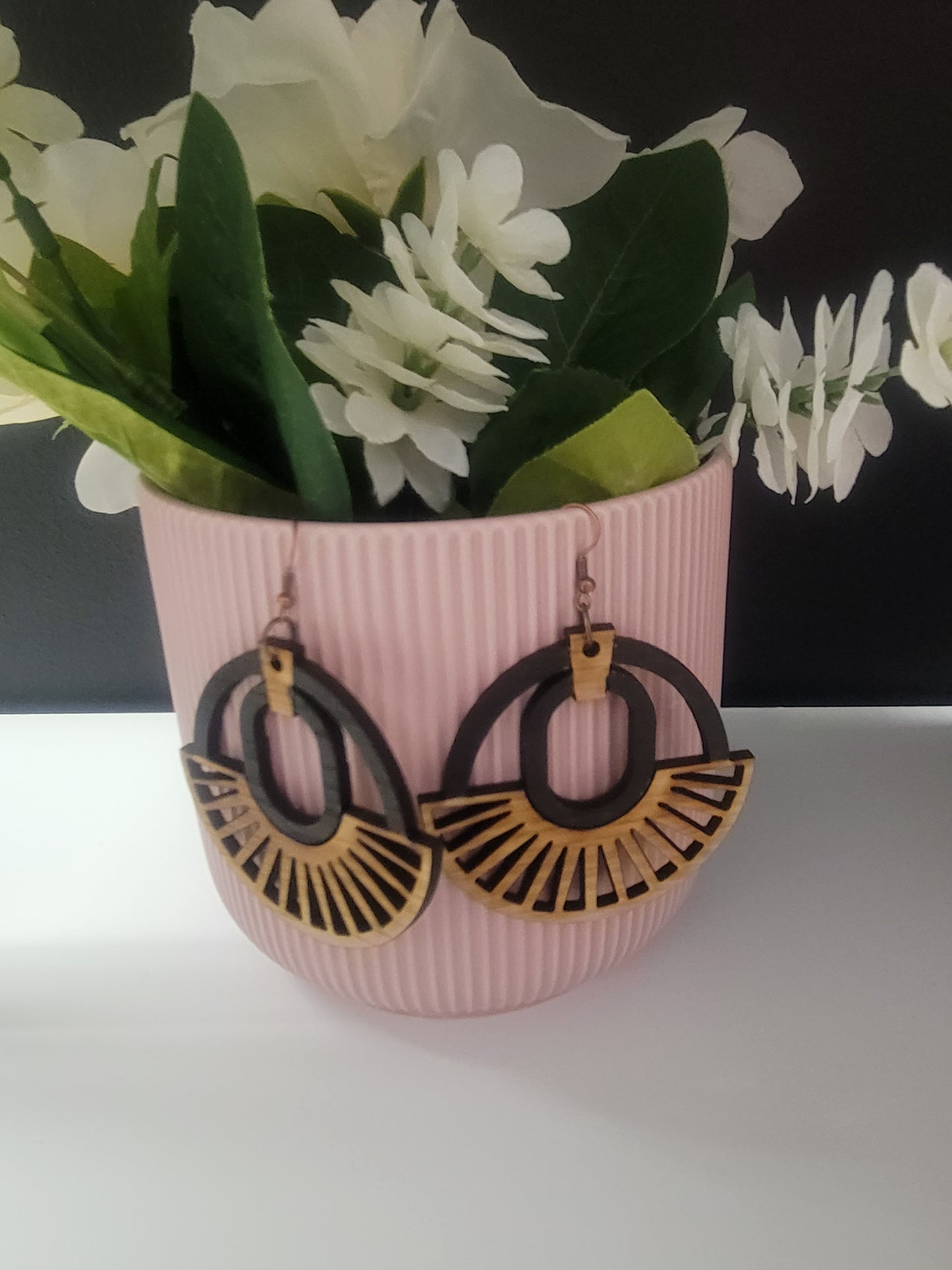 QP Wooden Earrings