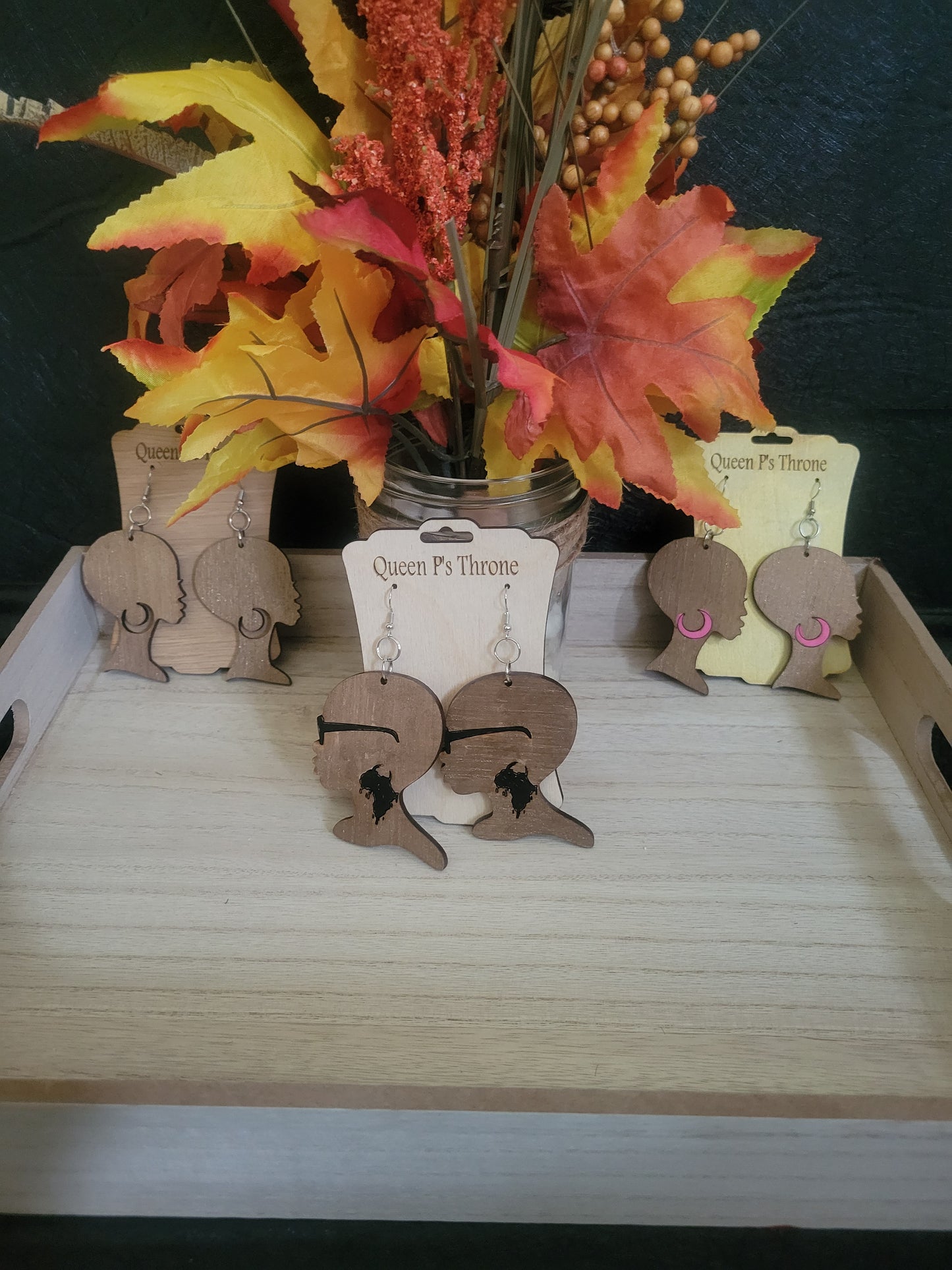 Bald Diva Earrings (3 Styles)