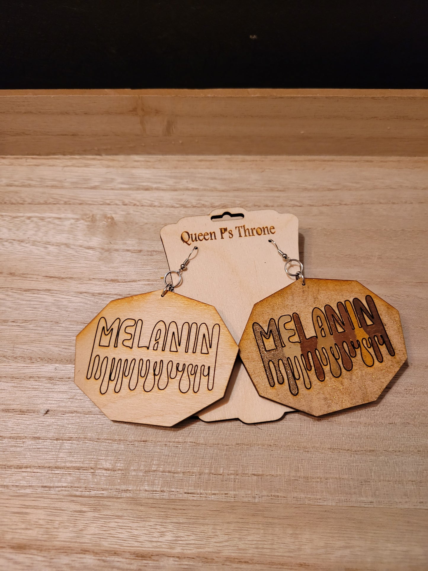 Dripping Melanin Earrings