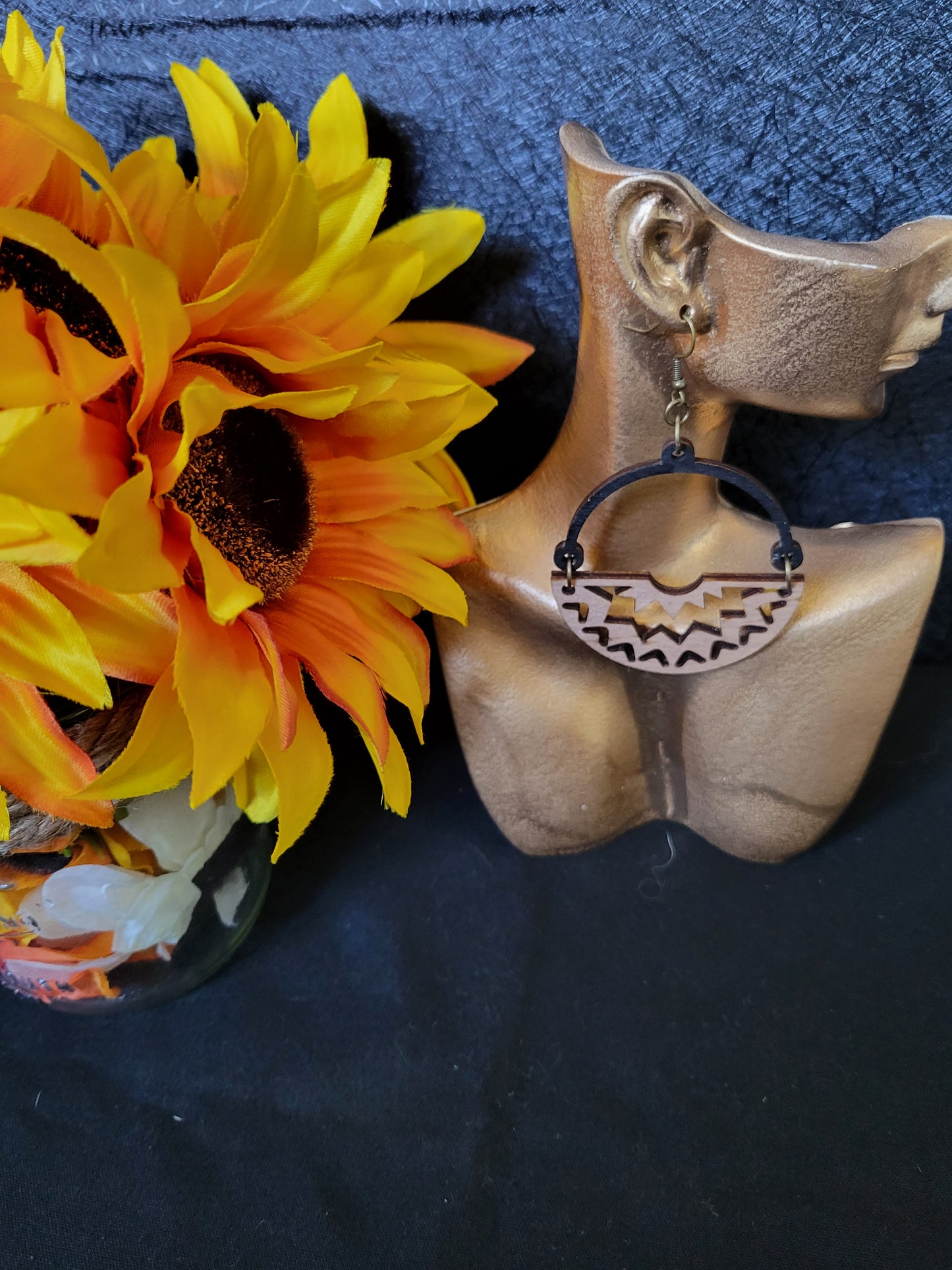 Boho Sunburst Earrings