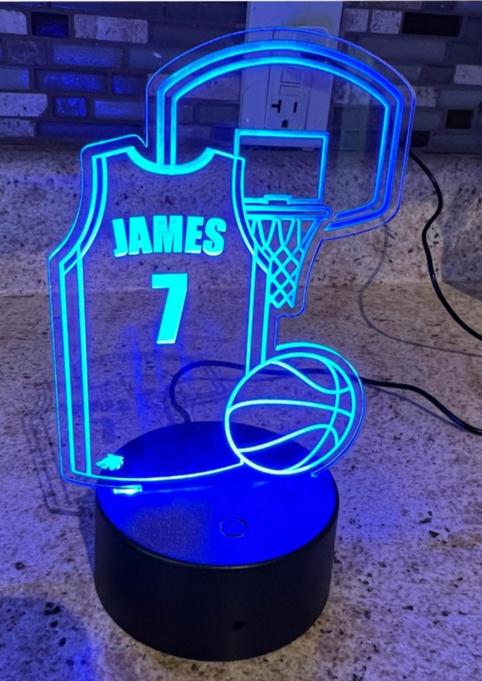 Sports -Personalized LED Sign with Remote Control