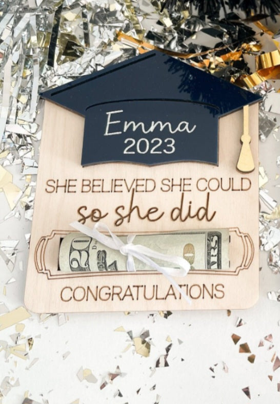 Graduation Money & Gift Card Holder