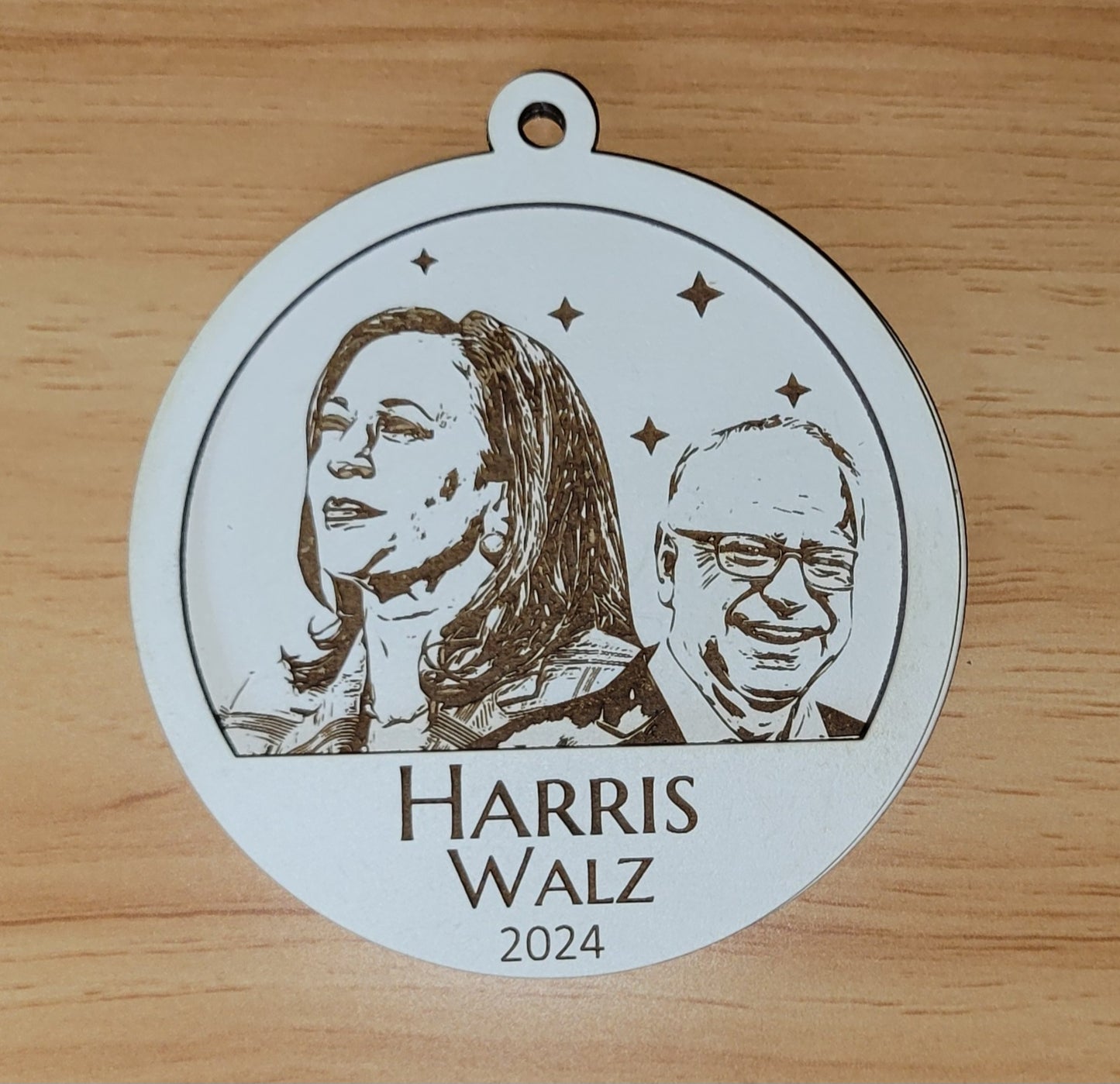 Harris Walz 2024 Ornament