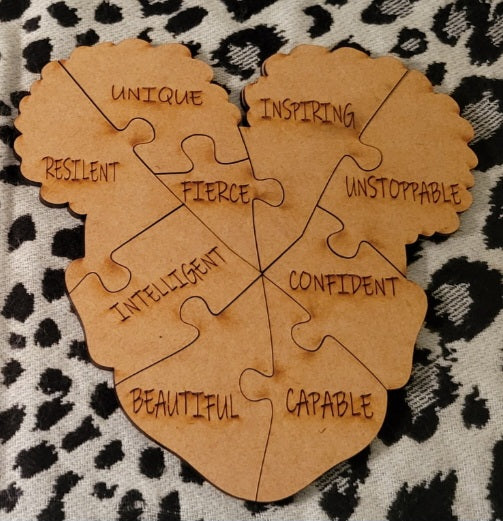Affirmation Puzzle (3 styles- 2 options)
