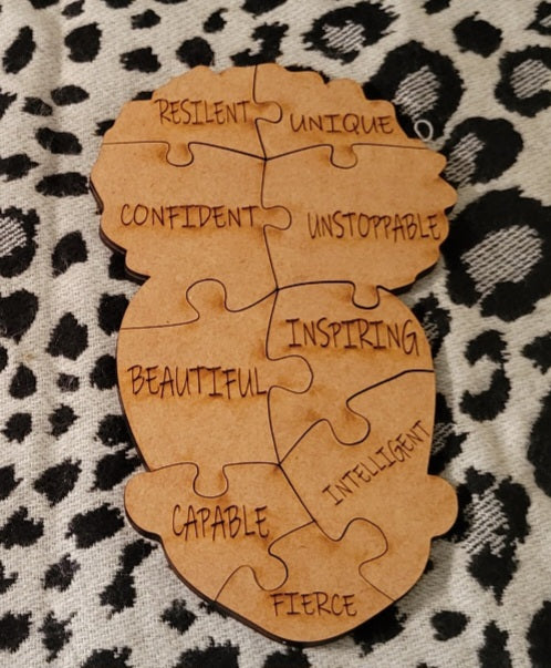 Affirmation Puzzle (3 styles- 2 options)