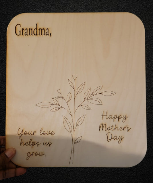 Mother's Day Flower Handprint