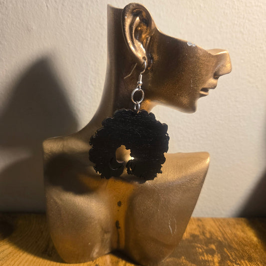 Roxy - Afro Woman Earrings