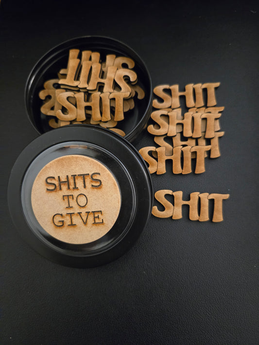 Jar of Wooden Shits