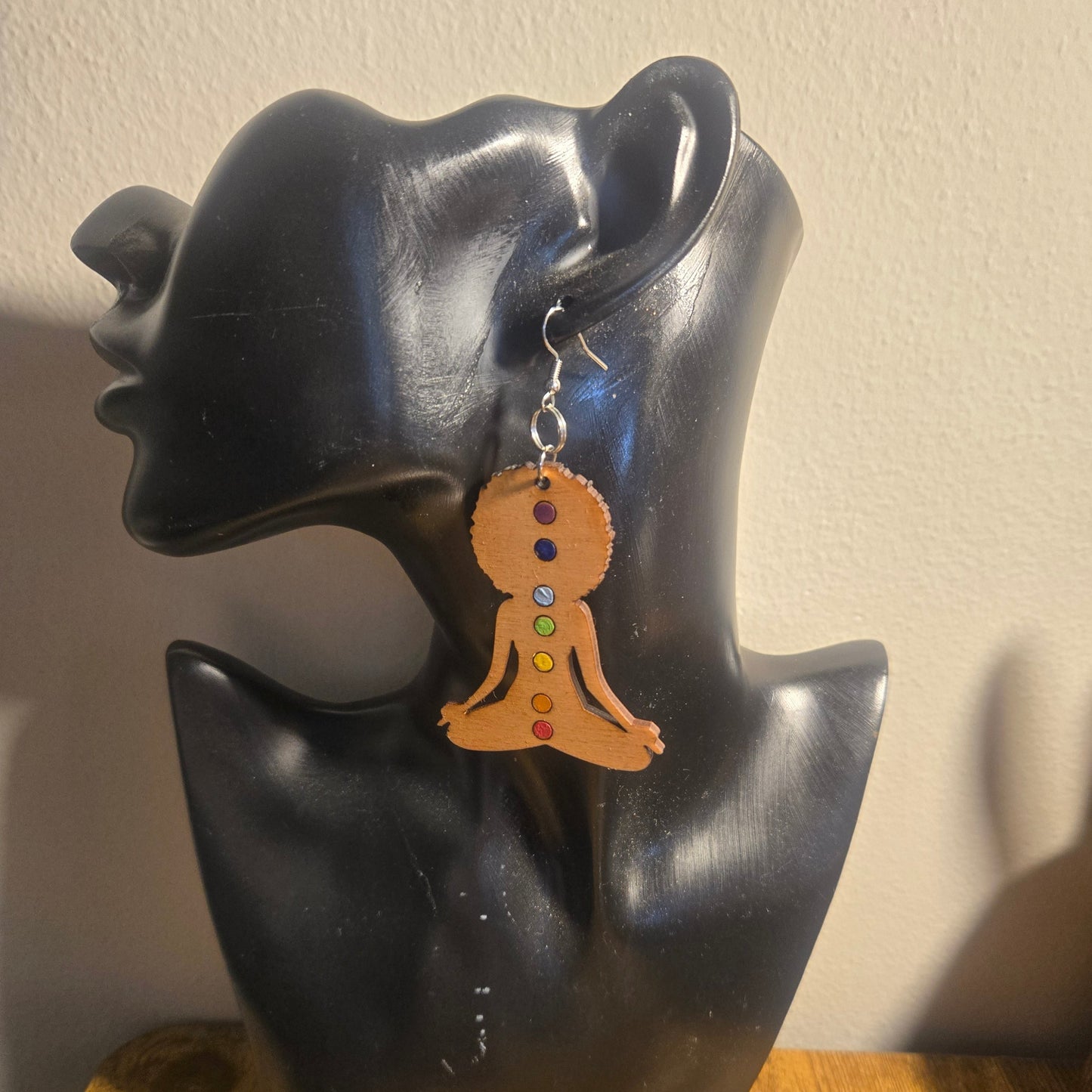 Mind, Body and Soul Chakra Diva earrings