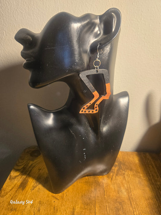 Nefertiti earrings