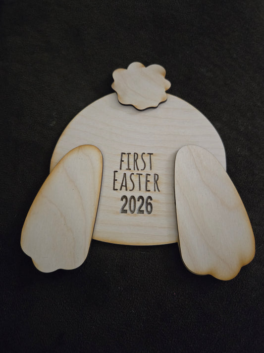 First Easter Footprint Sign