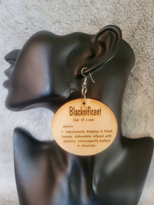Blacknificent Earrings- 2 options