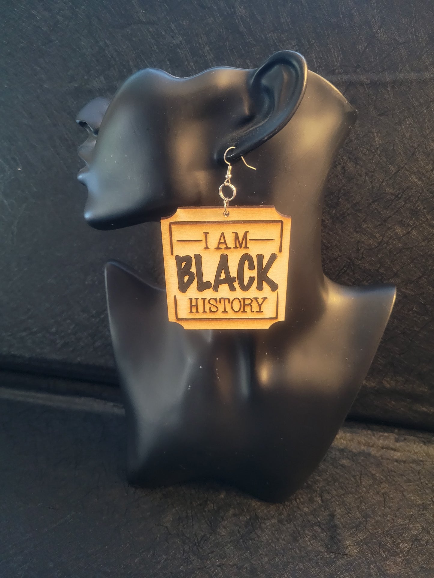 I AM Black History Earrings