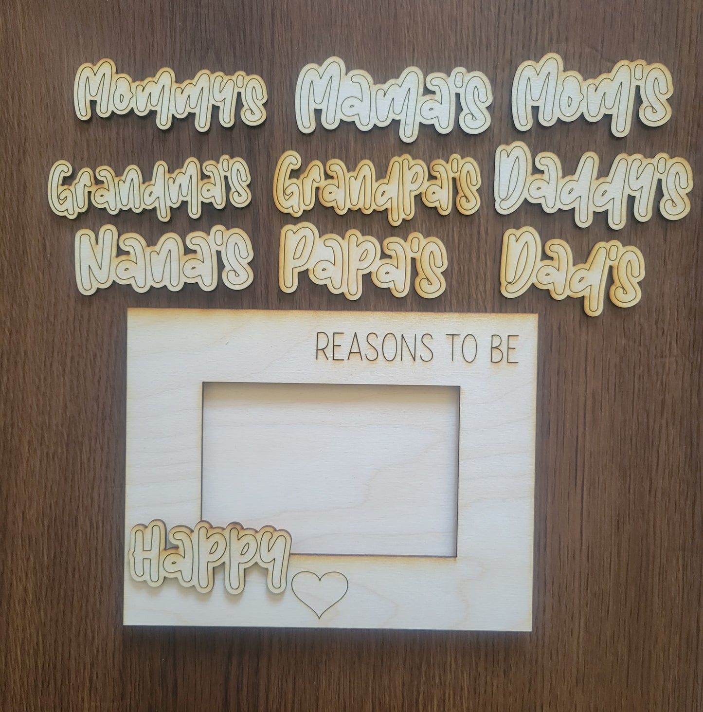 Reason To Be Happy Picture Frame