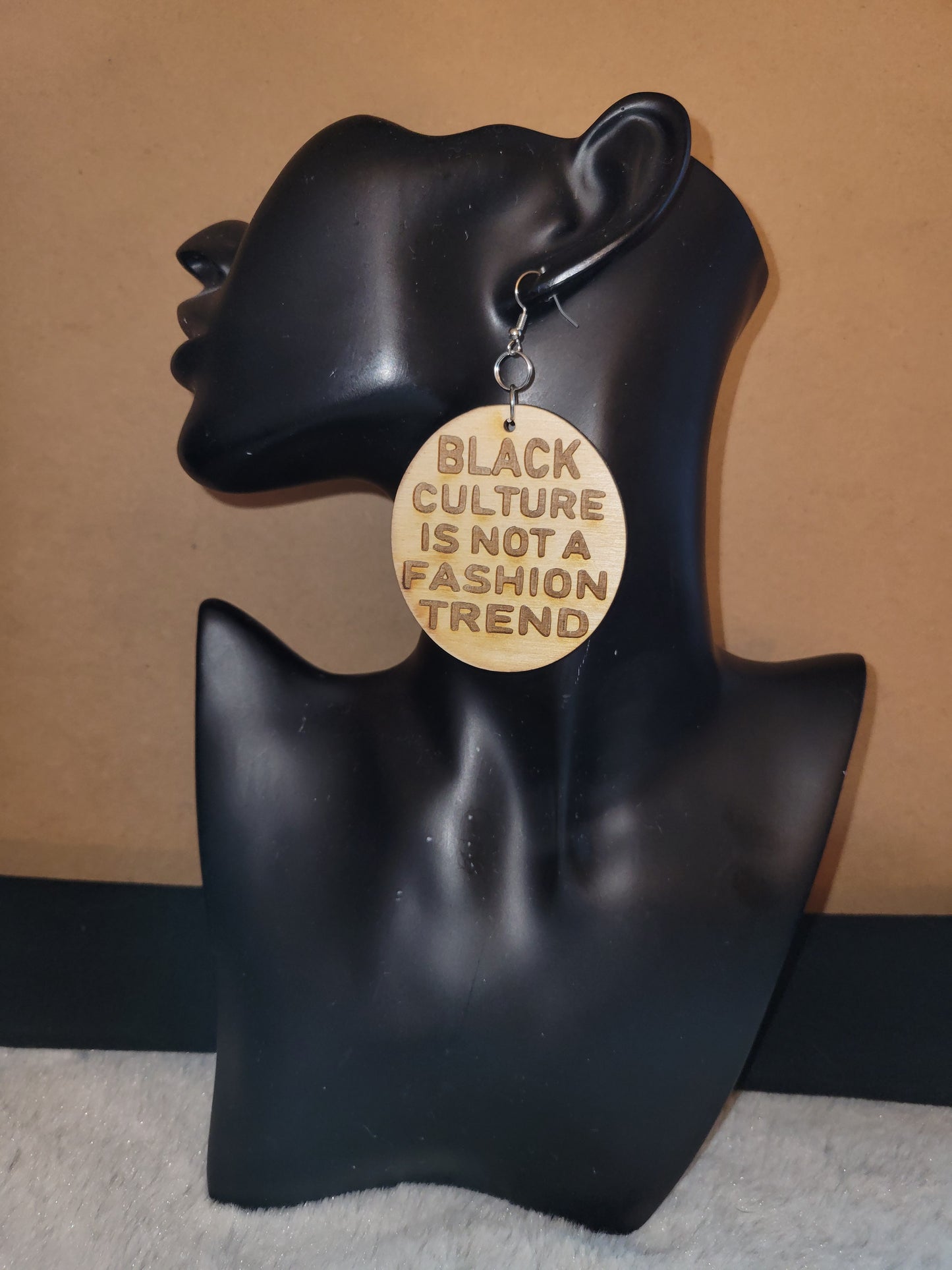 Black Culture is not a fashion Trend Earring