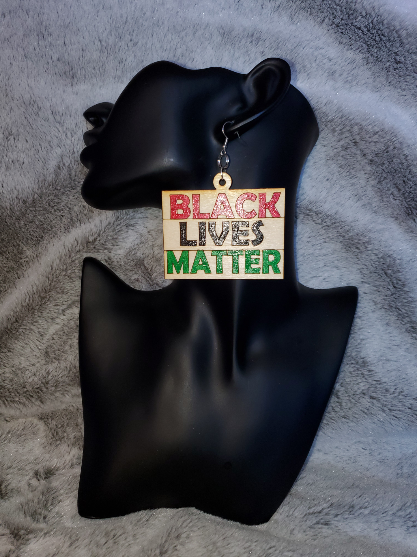 Black Lives Matter Earrings (Block style)