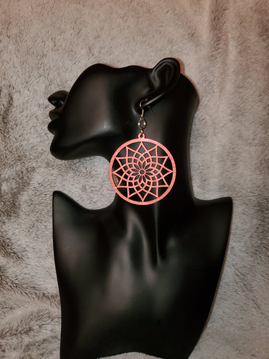 Mandala Dreamcatcher Earrings